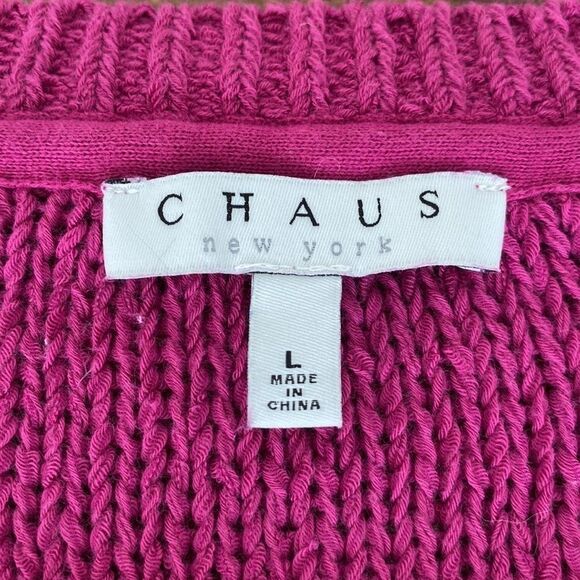 Chaus Sweater Women’s Pink Tunic - Picture 11 of 12
